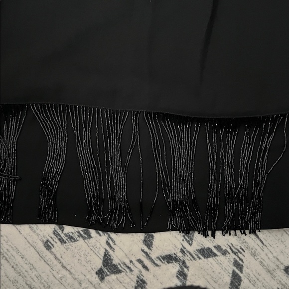 Vintage Chetta B Elegant Fringe Skirt - Picture 7 of 7